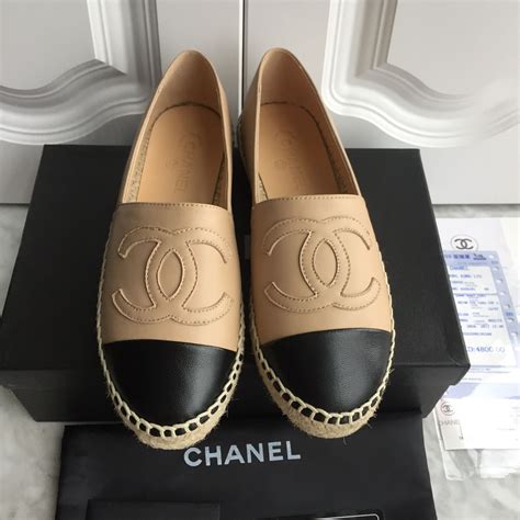 chanel shoes beige and black|chanel beige donna.